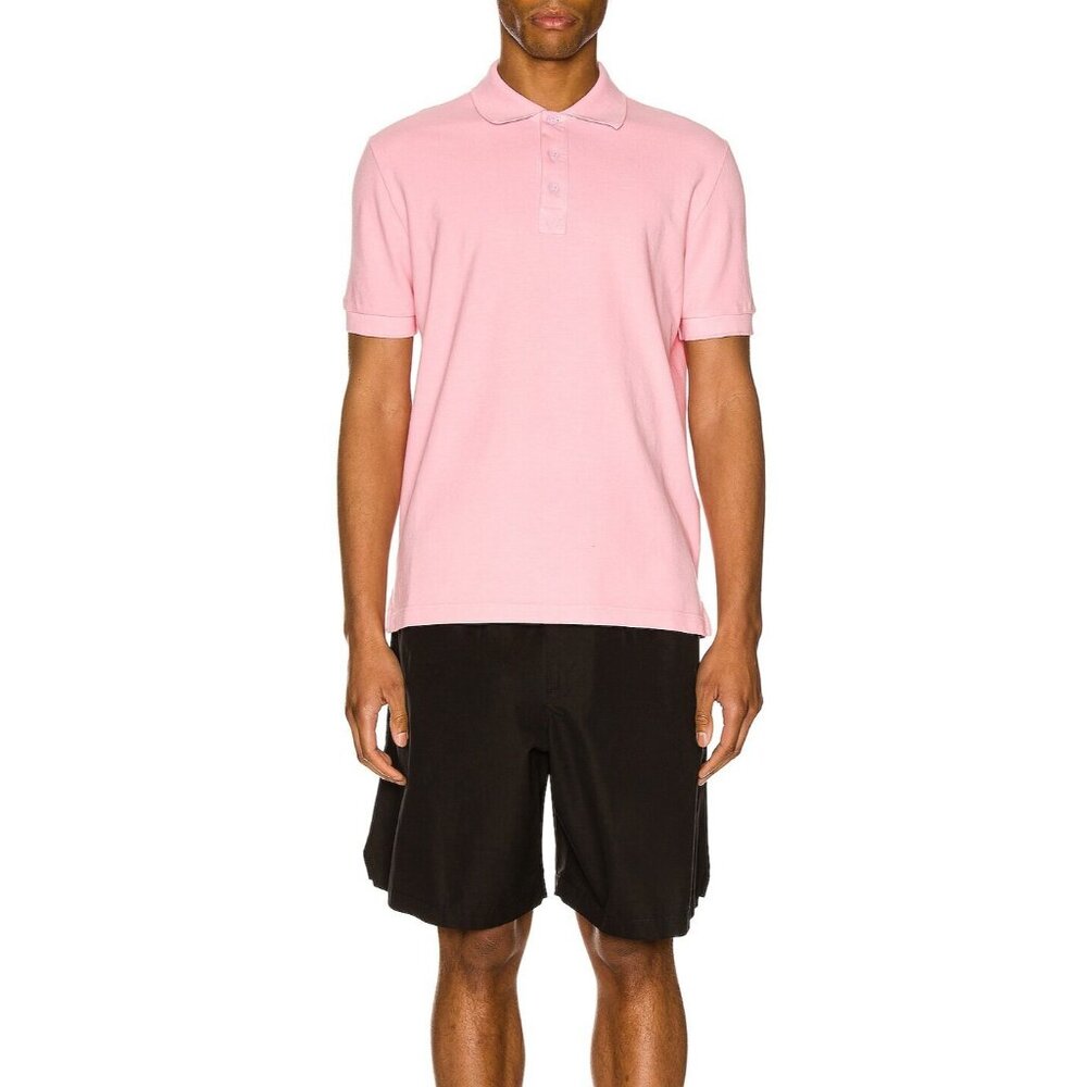 Bottega Veneta Polo Shirt Bubble Gum Pink Washed